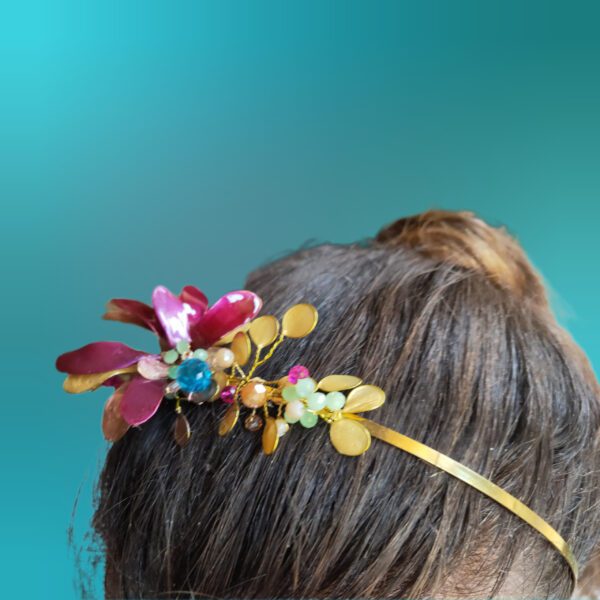Diadema de flores