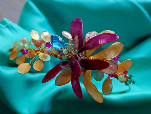 diadema de flores