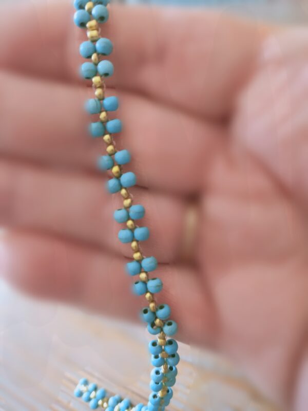 choker turquesa