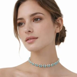 choker turquesa