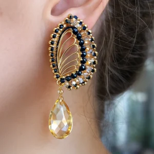 pendientes alas de mariposa