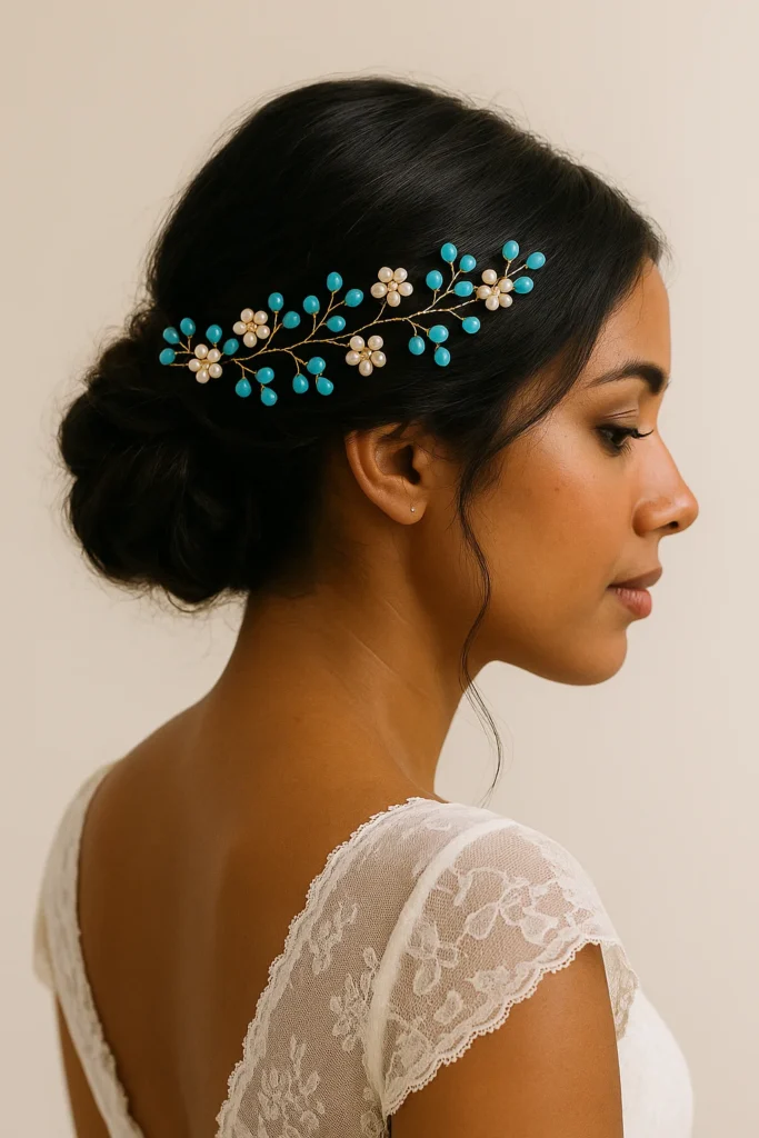 tocaddo enredadera turquesa