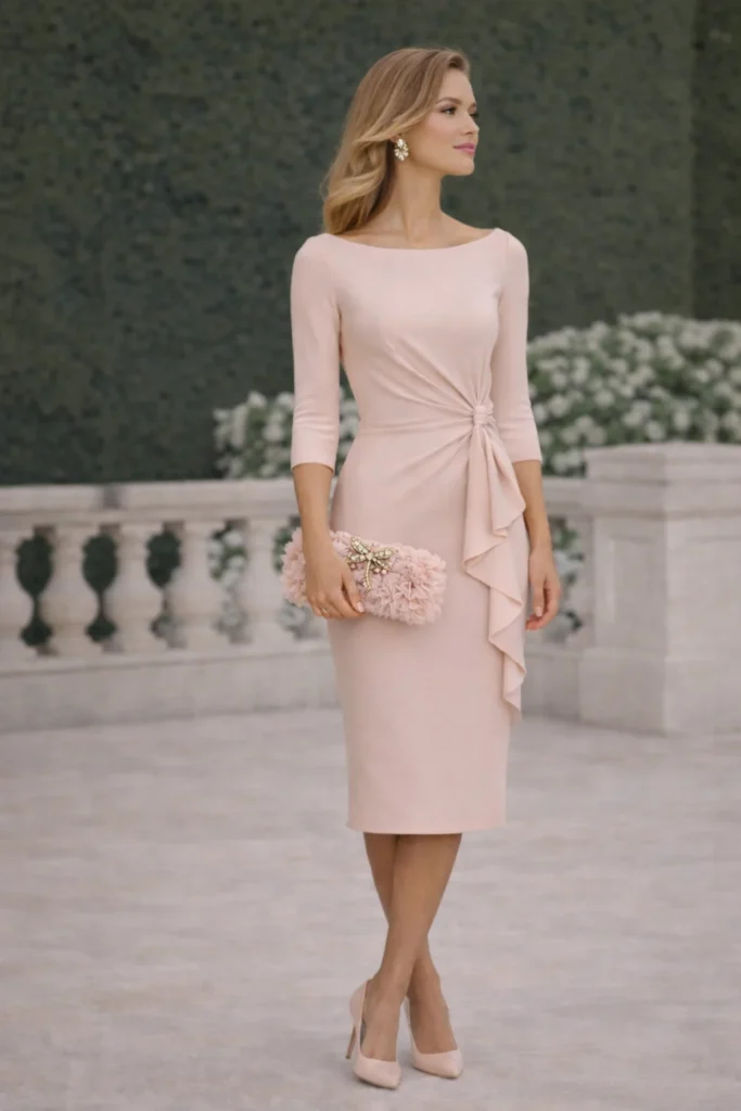 clutch joya artesanal mi roshita. Look rosa total